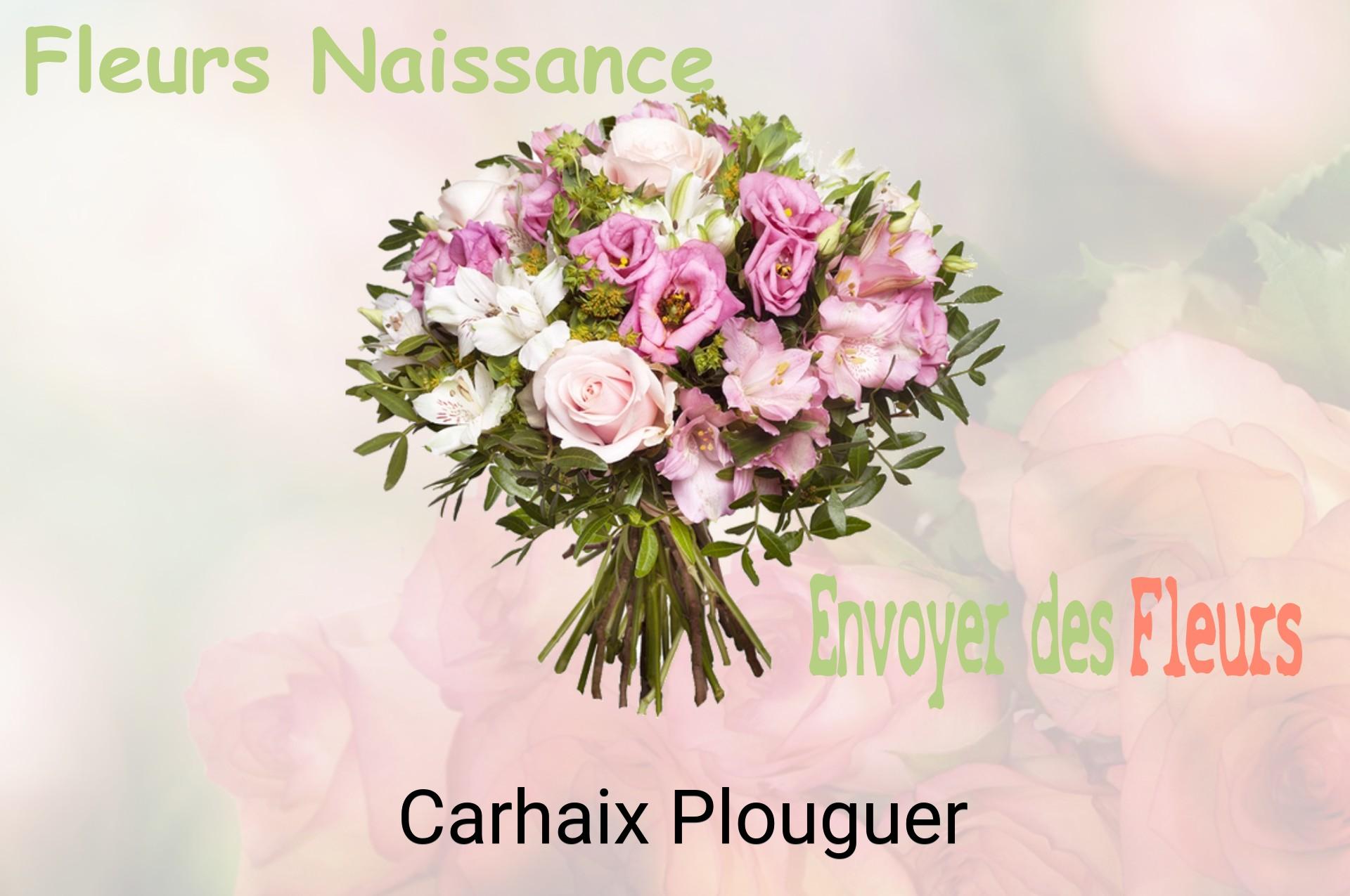 Bouquet de fleurs de naissance livré à Carhaix-Plouguer